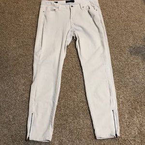 Lucky Brand Cream corduroy Lolita skinny jeans